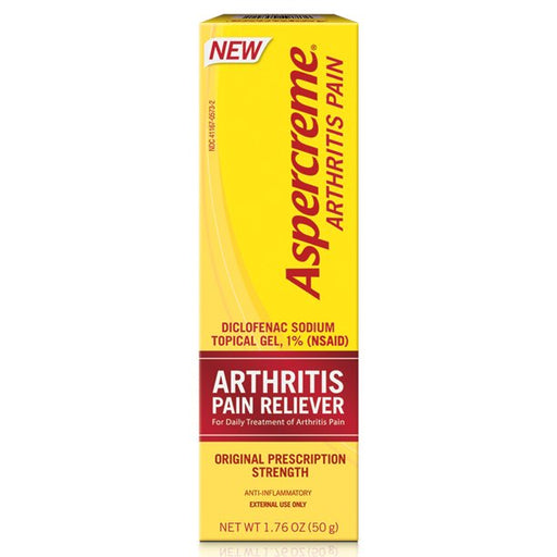 Buy Chattem Aspercreme Arthritis Pain Relief Gel with Diclofenac Sodium 50 gm  online at Mountainside Medical Equipment