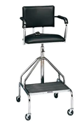 Buy Fabrication Enterprises Adjustable High-Boy Whirlpool Chair with Belt & 3" Casters  online at Mountainside Medical Equipment