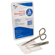 Buy Dynarex Suture Removal Kit with Metal Scissors & Forceps, Sterile  online at Mountainside Medical Equipment