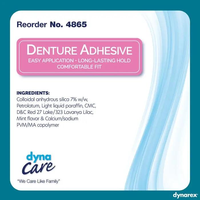 Buy Dynarex Dynarex Denture Adhesive 2 oz tube  online at Mountainside Medical Equipment