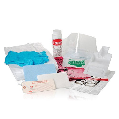 Spill Cleanup Kit, | Safetec Chemotherapy Drug Spill Clean Up Kit