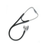 Cardiology Stethoscope | Harvey Deluxe Double Head Stethoscope, Black, 28"
