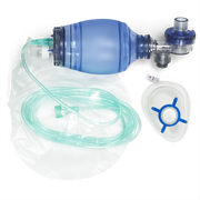 Buy Dynarex Resuscitation Bag with CPR Mask, Pediatric, 2500 cc/ml Manual Pump Bag  online at Mountainside Medical Equipment