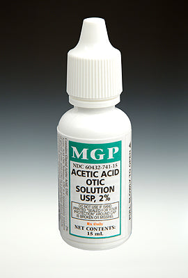 Wockhardt Acetic Acid Otic Solution 2% 15 mL for Ear Infections