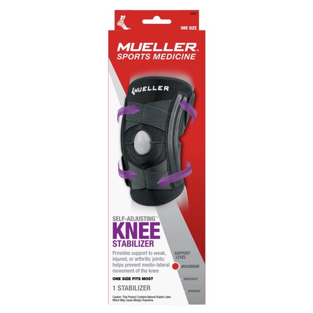 Mueller SelfAdjusting Knee Brace Stabilizer — Mountainside Medical Equipment