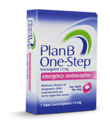 Buy Foundation Consumer Healthcare Plan B One-Step Emergency Contraceptive Tablet 1 ct  online at Mountainside Medical Equipment