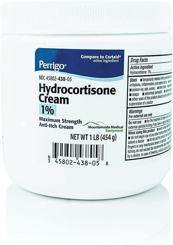 Buy Padagis US Hydrocortisone Cream 1% Topical Cream 1 Pound Jar (454 grams)  online at Mountainside Medical Equipment