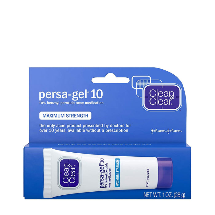 Clean & Clear Persa-Gel 10 Acne Medication, 1 oz tube — Mountainside  Medical Equipment