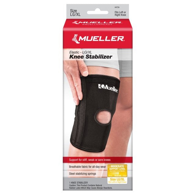 Mueller Elastic Knee Stabilizer, LG/XL — Mountainside Medical Equipment