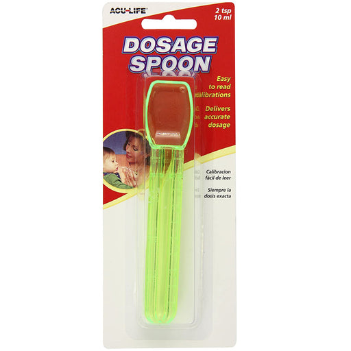 Medicine Spoon | ACU-Life Teaspoon Dosage Spoon 2 tsp. Size