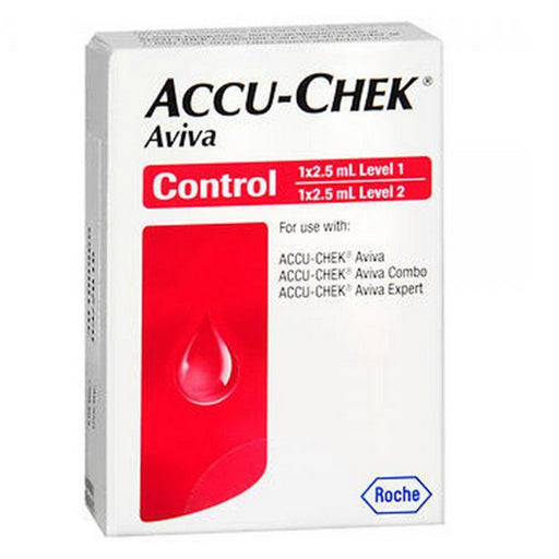 Buy Cardinal Health Accu-Check Aviva Plus 2 Level Glucose Control Solution  online at Mountainside Medical Equipment