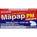 Acetaminophen PM Caplets 500mg Extra Strength 50 Count