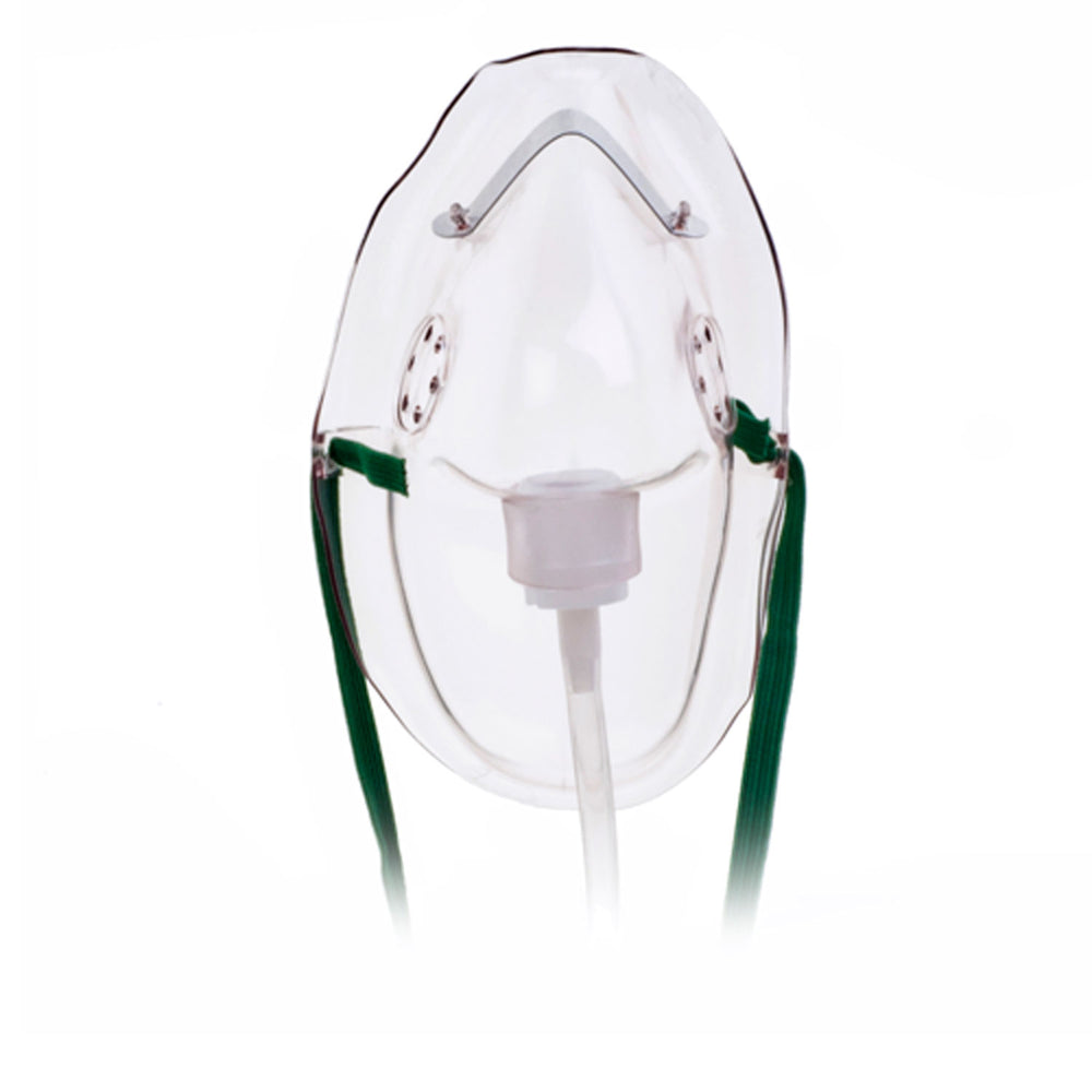 Buy Medline Hudson RCI Adult Oxygen Mask with 7 foot tubing Elongated  online at Mountainside Medical Equipment