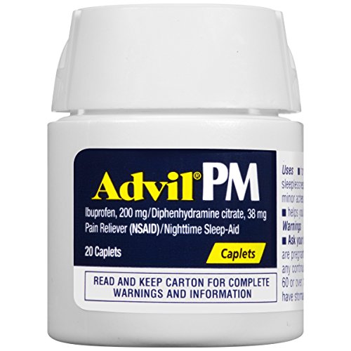 Buy Pfizer Advil PM Nightime Sleep and Pain Relief Medicine, 20 Coated Caplets  online at Mountainside Medical Equipment