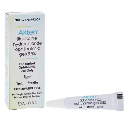 Akten Lidocaine HCl Topical Ophthalmic Gel 3.5%