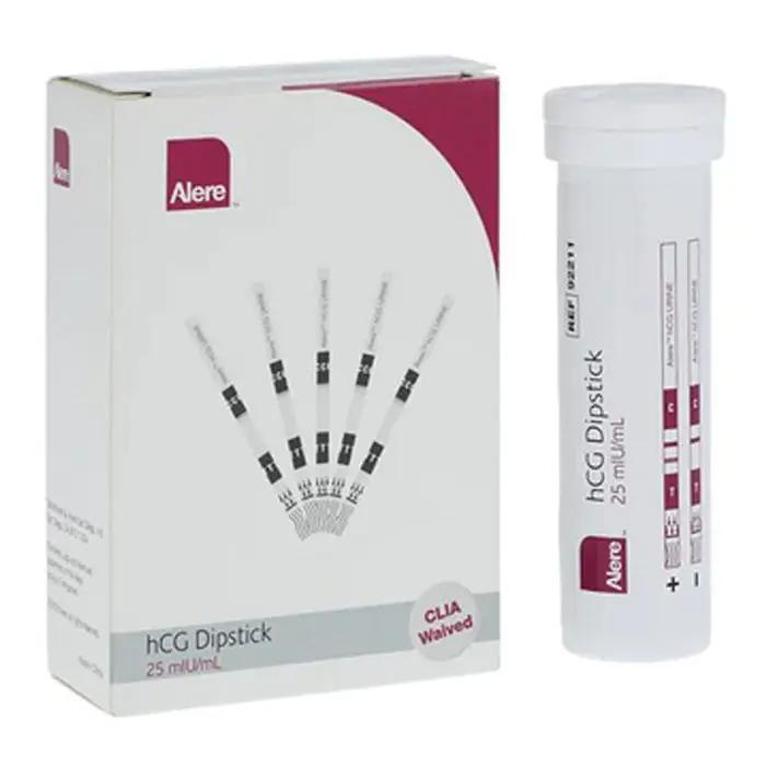 Buy Abbott Rapid Dx North America Alere hCG Dipstick Fertility Test hCG Pregnancy Test Urine Sample for Urine, 50 Tests  online at Mountainside Medical Equipment