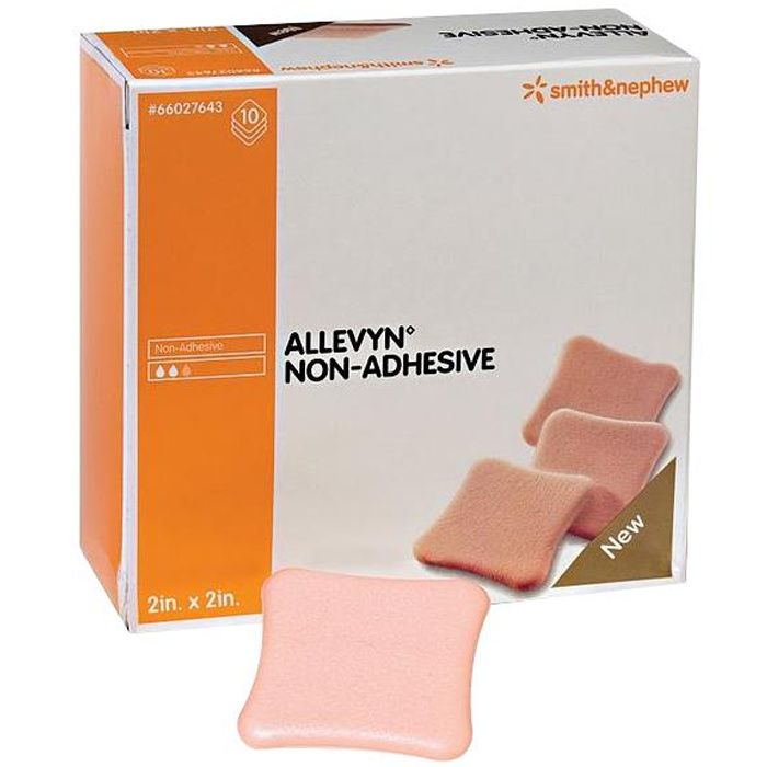 Allevyn Non-Adhesive Foam Dressings, Smith & Nephew (10 Pack