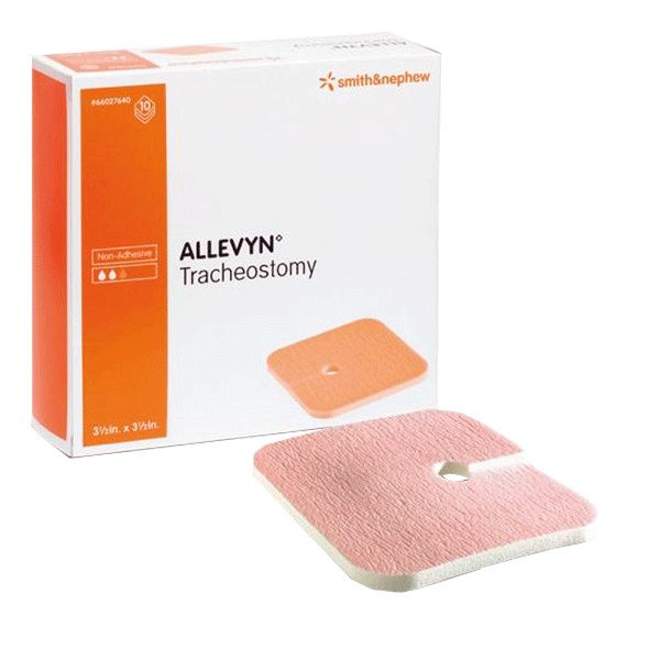Buy Smith & Nephew Allevyn Tracheostomy Drssings, 5/Box  online at Mountainside Medical Equipment