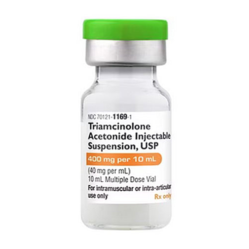 Amneal BioServices Amneal Triamcinolone Acetonide Injection 40mg/mL Multiple-Dose Vials 10 mL (Rx) | Mountainside Medical Equipment 1-888-687-4334 to Buy