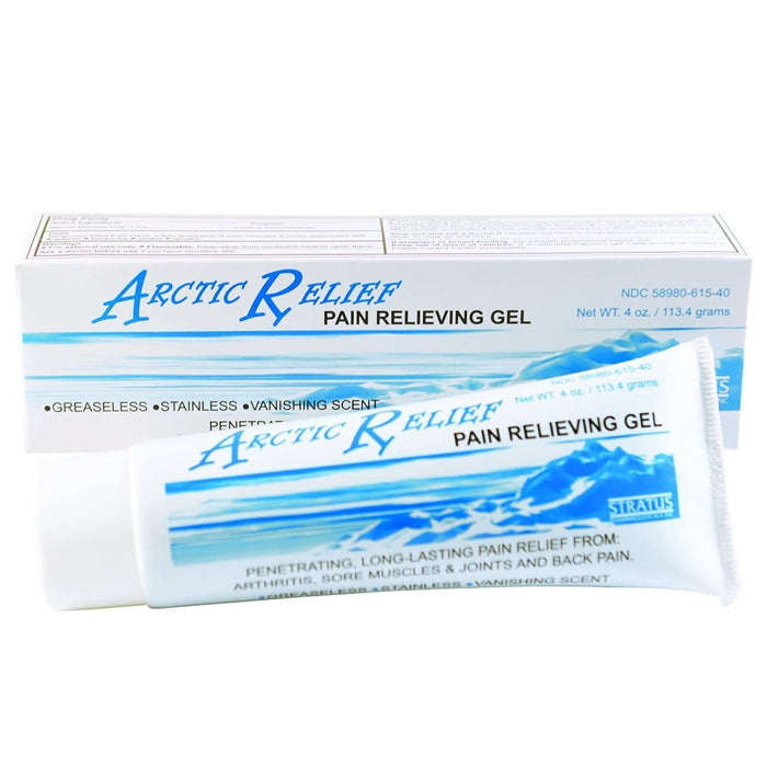Arctic Relief Pain Relieving Gel 4 oz — Mountainside Medical Equipment