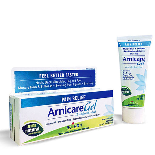 Mountainside Medical Equipment | Analgesic Joint & Muscle Pain Relief, Arnica Montana, Arnica Montana 30X HPUS, Arnica Pain Relief Gel, Boiron, Bruise Cream, Bruising, Homeopathic, Unscented