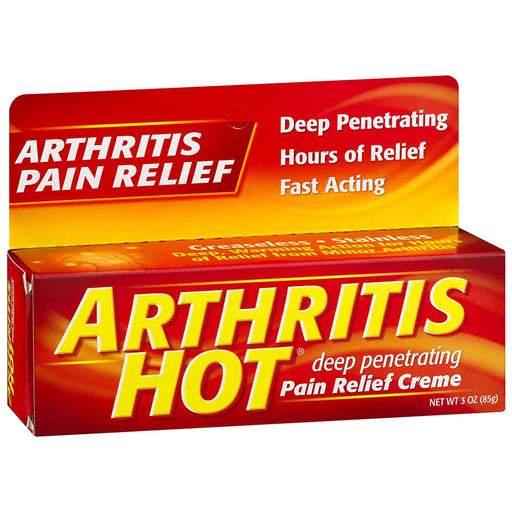 Pain Management | Arthritis Hot Deep Penetrating Pain Relief Creme, 85 gram