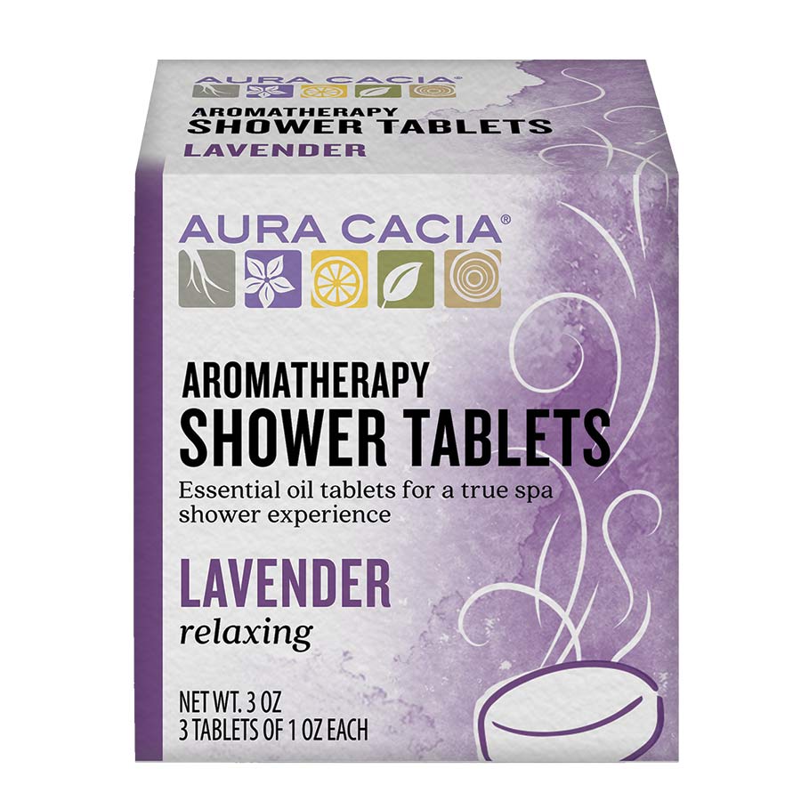 Buy Frontier Co-op Aura Cacia Relaxing Aromatherapy Lavender Shower Tablets 3 x 1 oz  online at Mountainside Medical Equipment