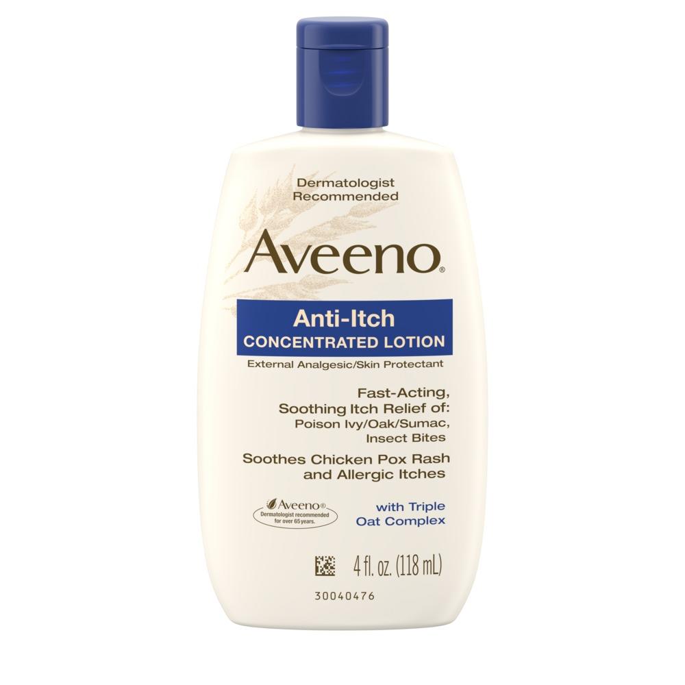 plade Mundskyl Vis stedet Aveeno Anti-Itch Concentrated Lotion 4 oz — Mountainside Medical Equipment
