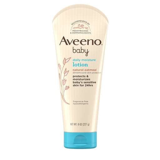 Buy Johnson and Johnson Consumer Inc Aveeno Baby Daily Moisture Lotion Fragrance Free 8 oz  online at Mountainside Medical Equipment