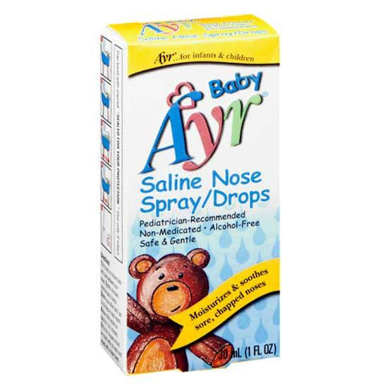Buy B F Ascher and Company Ayr Baby Saline Nasal Relief Decongestant Drops  online at Mountainside Medical Equipment