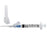 Buy BD BD 305905 SafetyGlide Hypodermic Needles with 3mL Luer-lok Syringe 23G x 1", 50/box  online at Mountainside Medical Equipment