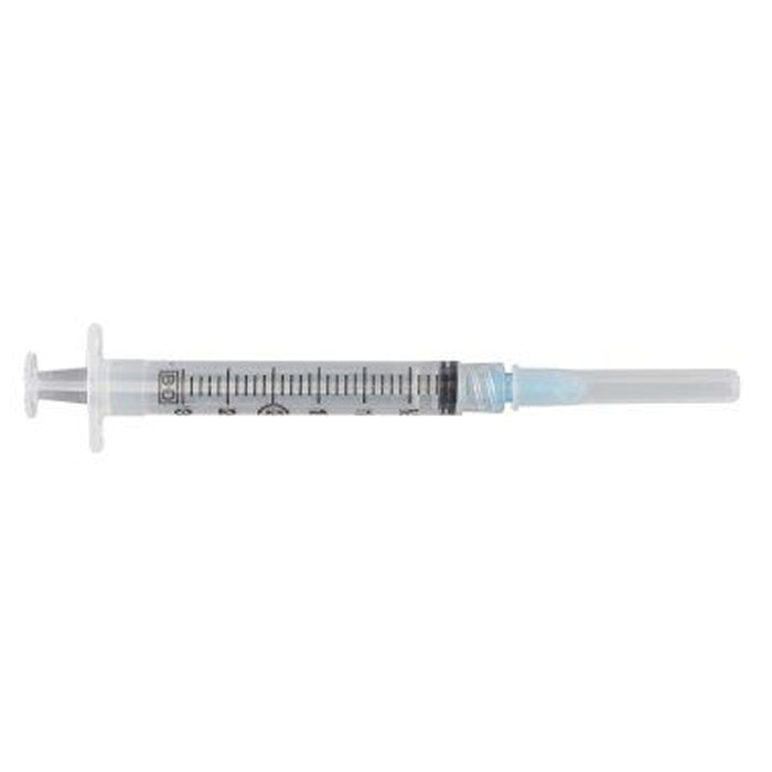 BD 309581 Luer-Lok Syringes with attached PrecisionGlide Hypodermic Needle 25 Gauge x 1 in