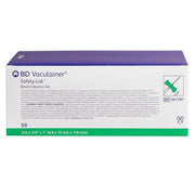 BD Vacutainer Safety-Lok Blood Collection Set 21 gauge x 3/4" with 7" Tubing and Luer Adapter