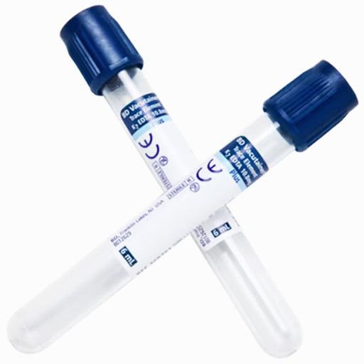 Buy BD BD 367855 Vacutainer K2EDTA Tubes for Lead Testing 3 mL, 13mm x 75mm, 100/box  online at Mountainside Medical Equipment
