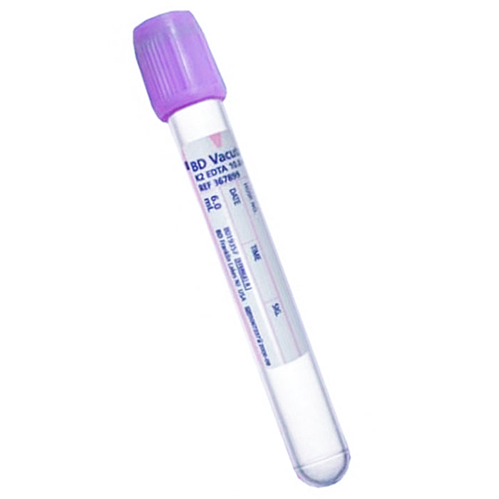 Buy BD BD 367863 Vacutainer EDTA Blood Collection Tubes 6 mL with Hemogard Closure 13mm x 100mm, 100/box  online at Mountainside Medical Equipment