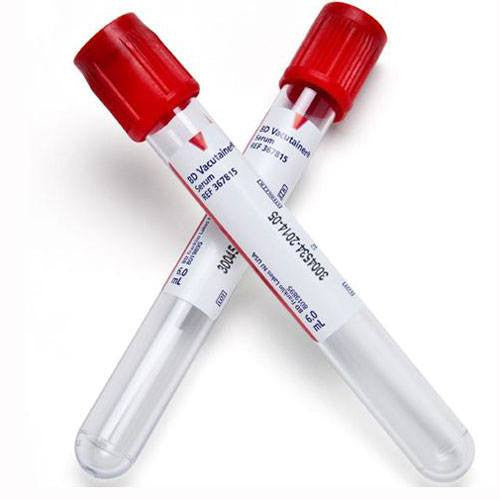 Buy BD BD 367812 BD Vacutainer Plus Blood Collection Tubes, Serum Tube Clot Activator 13 X 75mm 4 mL, Red  online at Mountainside Medical Equipment