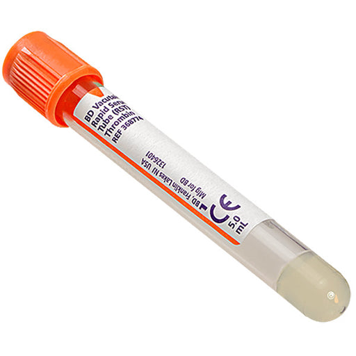 Rapid Serum Tubes | BD 368774 Vacutainer Rapid Serum Tubes (RST) Blood Collection Tubes 8 mL 13mm x 100mm, 100/box