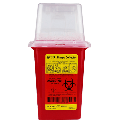 Buy BD BD 305487 Sharps Container, Dual Access 1.5 Quart  online at Mountainside Medical Equipment