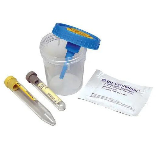 BD BD 364956 Vacutainer Urine Collection Kit 16x100mm, 4.0 mL/8.0 mL, 50/case | Mountainside Medical Equipment 1-888-687-4334 to Buy