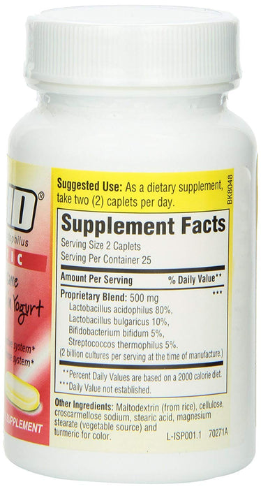 Buy MedTech Bacid Probiotic Caplets for Digestive Health 50 ct  online at Mountainside Medical Equipment