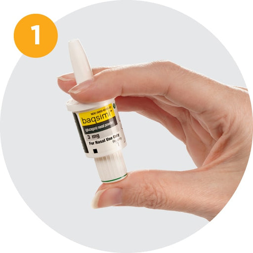 Baqsimi glucagon step 1