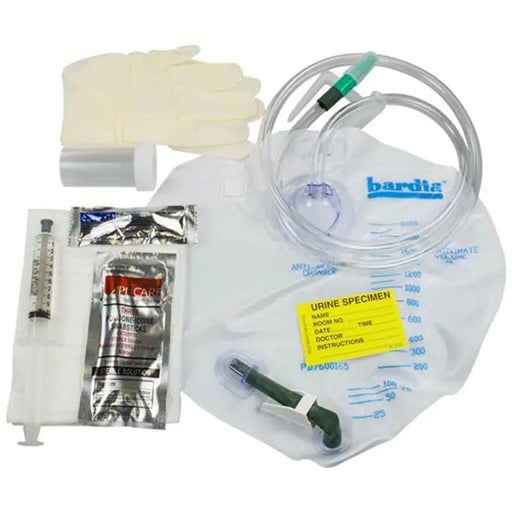 Bard Medical Bard Foley Catheter Insertion Tray with Urine Drainage Bag | Buy at Mountainside Medical Equipment 1-888-687-4334