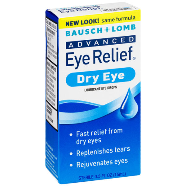 Bausch Lomb Advanced Dry Eye Relief Lubricating Eye Drops