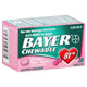 Bayer Low Dose Aspirin Pain Reliever 81mg, Chewable Cherry