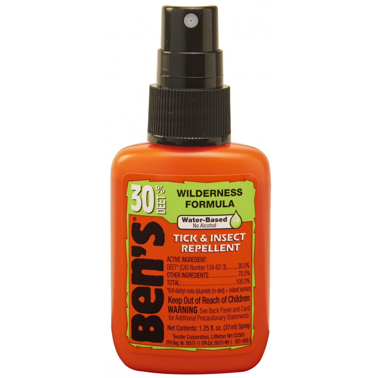 Ben's Tick & Insect Repellant Pump Spray 30% DEET Wilderness Formula ...