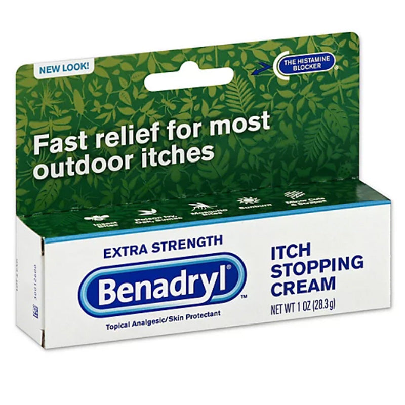 Benadryl Extra Strength AntiItch Cream for Rashes and Insect Bites, 1