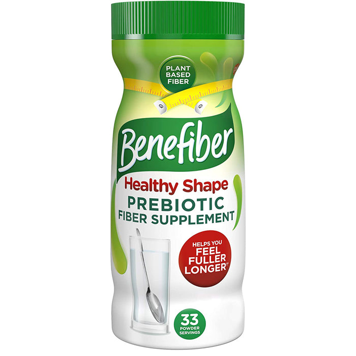 fiber supplement semaglutide Benefiber Healthy Shape Prebiotic Fiber Supplement Powder 8.7 oz