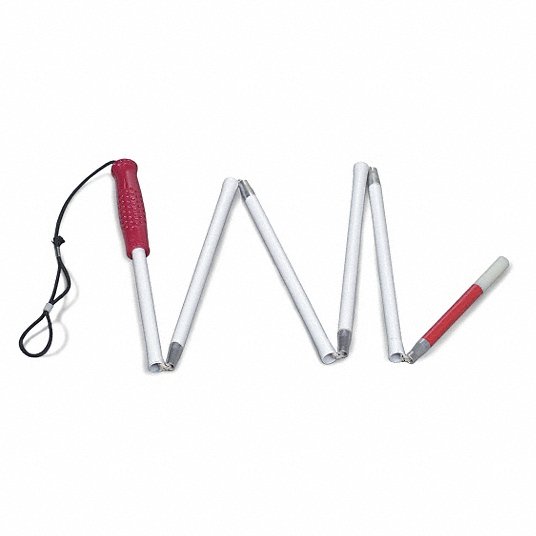 Folding Walking Cane for Visually Impaired — Mountainside Medical Equipment