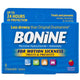 Bonine Motion Sickness Prevention Chewable Tablets, 6 Count Raspberry Flavor