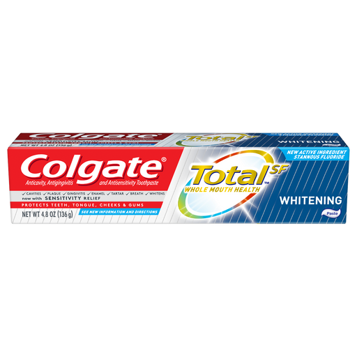  | Colgate Total Whitening Toothpaste, 4.8 Ounce